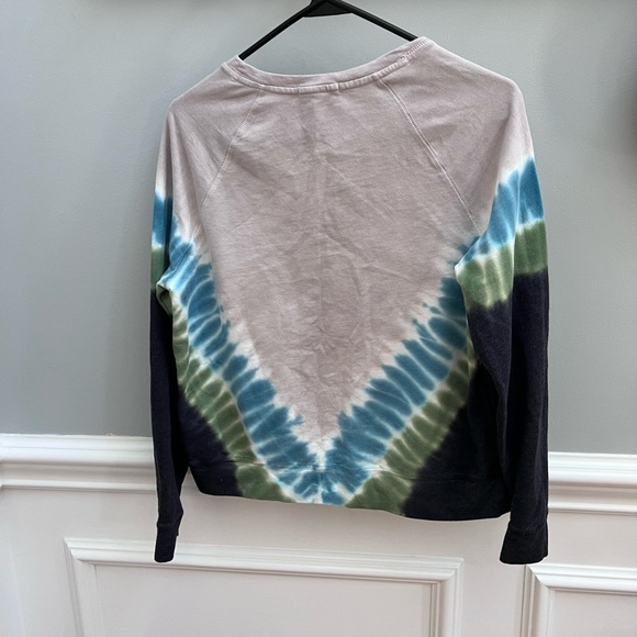 Beach Lunch Lounge Tie Dye Crew Neck Top Size XS - Picture 3 of 6